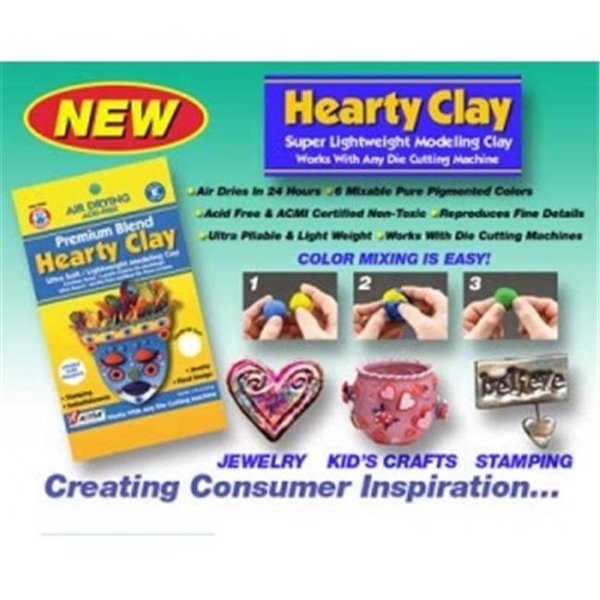 Hearth Hearty 1300 Super Lightweight Modeling Clay White-149 grams 1300